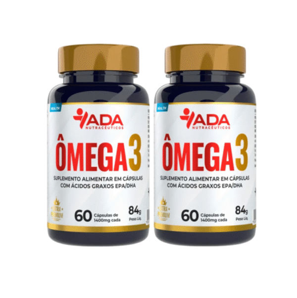 Kit 2x Ômega 3 1400mg / 60 Caps