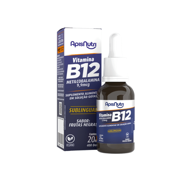 Suplemento de Vitamina B12 Gotas 20ml