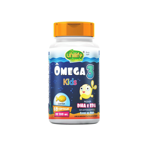 Uni Óleo de Peixe - Ômega 3 Kids 500mg