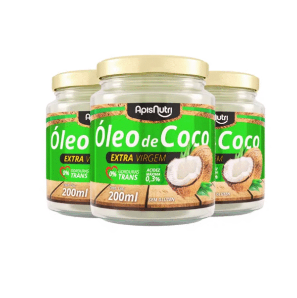 Kit Óleo de coco 200ml