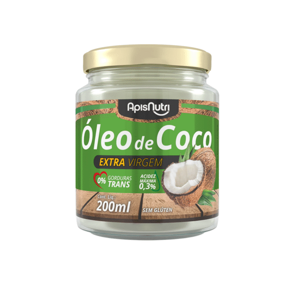 Óleo de Coco Extra Virgem 200ml