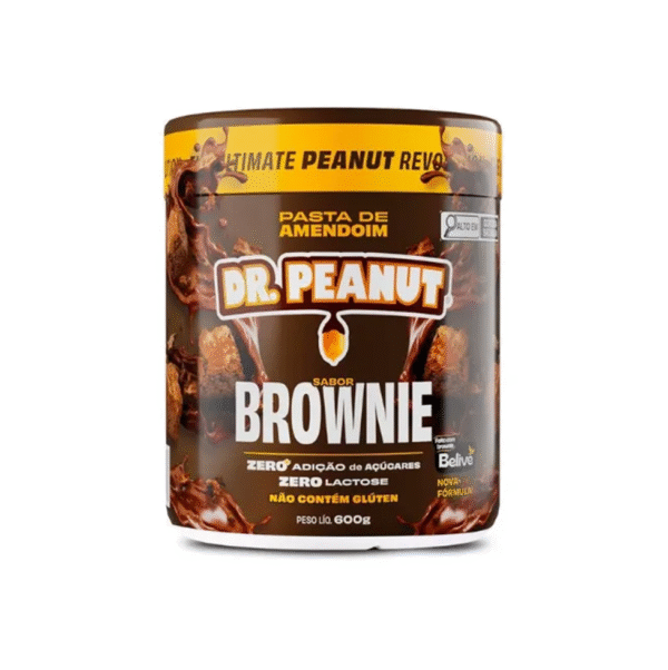 Pasta de Amendoim Brownie 600g